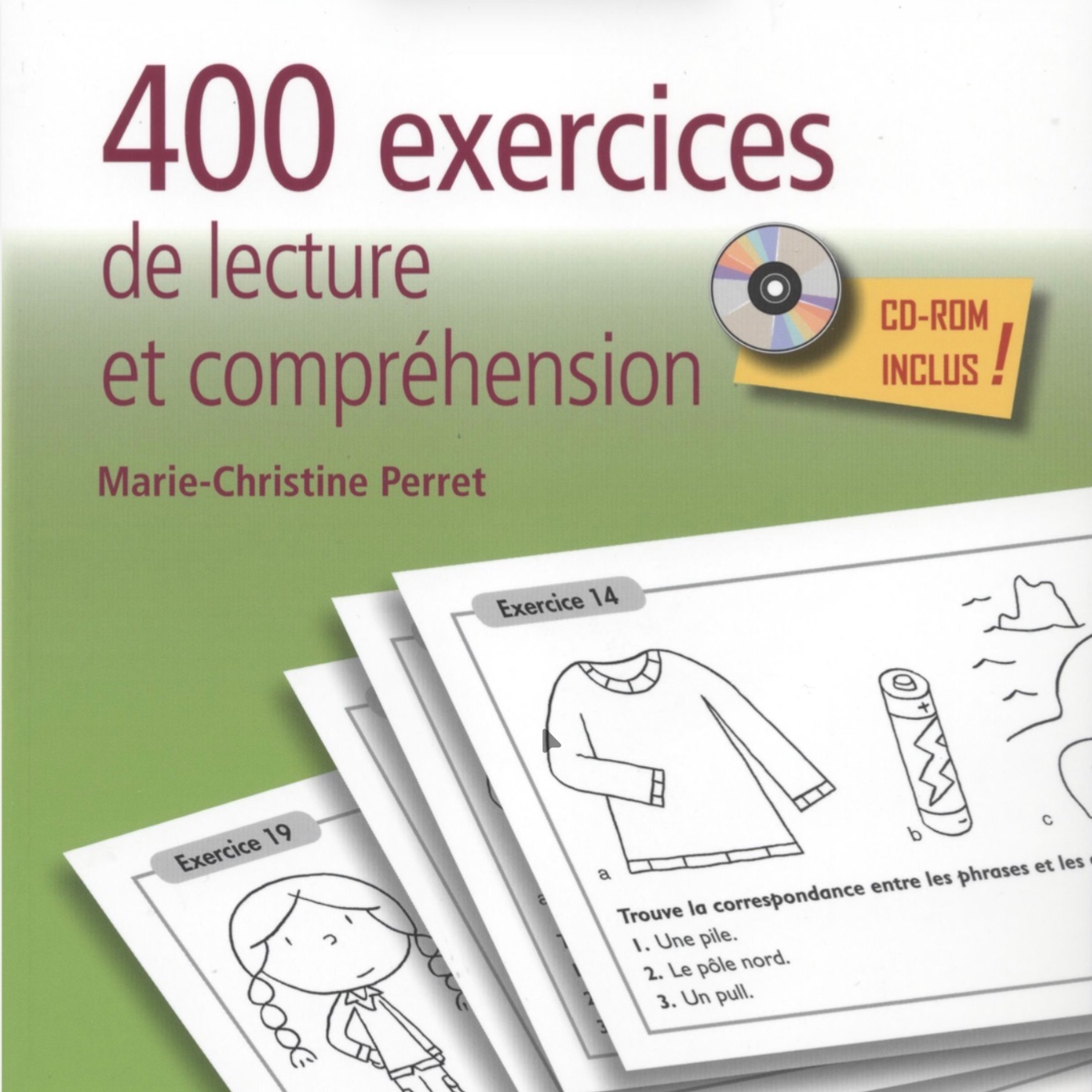400 exercices de lecture et compréhension